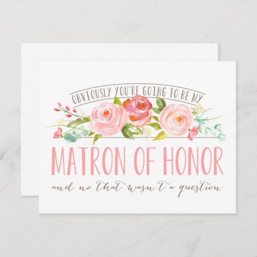 Geen Vraag, Paranimf Rozen Tuin Kaart (Voorkant / Achterkant)