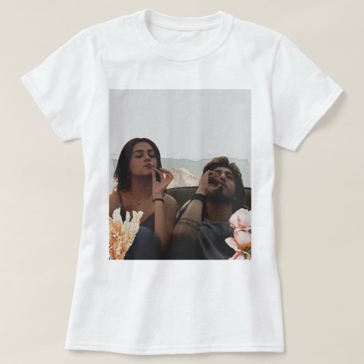 Geen Vragen Gesteld - (Saiyaara) T-shirt (Design voorkant)