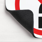 Geen vragen muismat (Hoek)