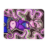 Geen Vrede Alien Magnet Magneet (Horizontaal)