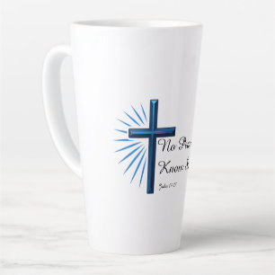 Geen vrede. Weet overgave Christelijk Latte Mok