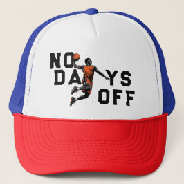 Geen Vrije Dagen Basketbal Dunk Trucker Hoed 2026 Pet