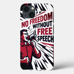 "Geen vrijheid zonder vrijheid van meningsuiting" Case-Mate iPhone Case