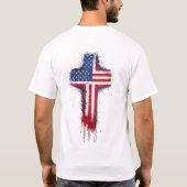 "Geen vrijheid zonder vrijheid van meningsuiting"  T-shirt (Achterkant)