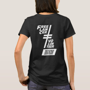 Geen vrijwilliger t-shirt