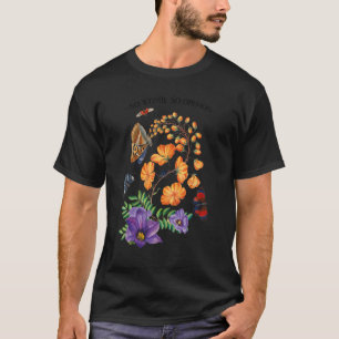 Geen vrouw Geen mening T-shirt