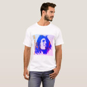 Geen vrouw huilt Bob Marley T-shirt (Voorkant volledig)