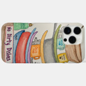 Geen Vuil Servies Case-Mate iPhone Case (Achterkant (horizontaal))