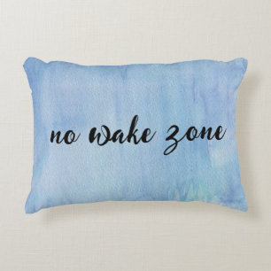 Geen waakzone op Waterverf Abstract Accent Kussen