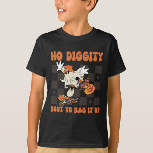 Geen waardigheid om het op te bergen Halloween Ska T-shirt