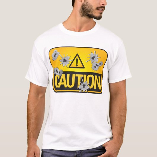 Geen waarschuwing t-shirt (Voorkant)