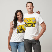 Geen waarschuwing t-shirt (Unisex)