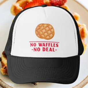 Geen wafels geen deal trucker pet