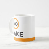 Geen Wake Coffee-Mok Koffiemok (Voorkant links)