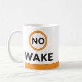 Geen Wake Coffee-Mok Koffiemok (Links)