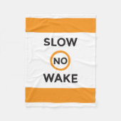 Geen Wake Fleece Blanket (Voorkant)