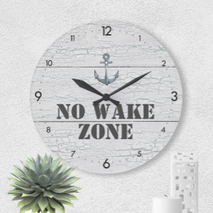 Geen Wake Zone Krackhout + Ankerhout Grote Klok