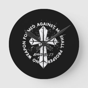 Geen wapen dat tegen mij is gevormd, zal bloeien i ronde klok