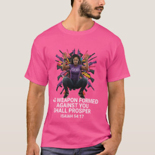 Geen wapen dat tegen mij is gevormd, zal bloeien - t-shirt