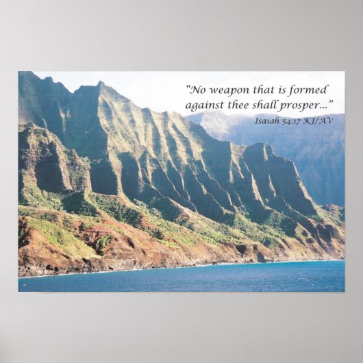 Geen wapen dat tegen u is geformatteerd zal Poster (Voorkant)