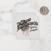 Geen wapen geformatteerd tegen Kaart Notitiekaartje (Voorkant / Achterkant in situ)