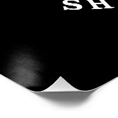 Geen wapen gevormd tegen mij - Jesaja 54:17 Besche Perfect Poster (Hoek)