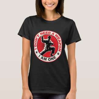 Geen Wapen Nodig Karate Martial Arts Taekwondo T-shirt
