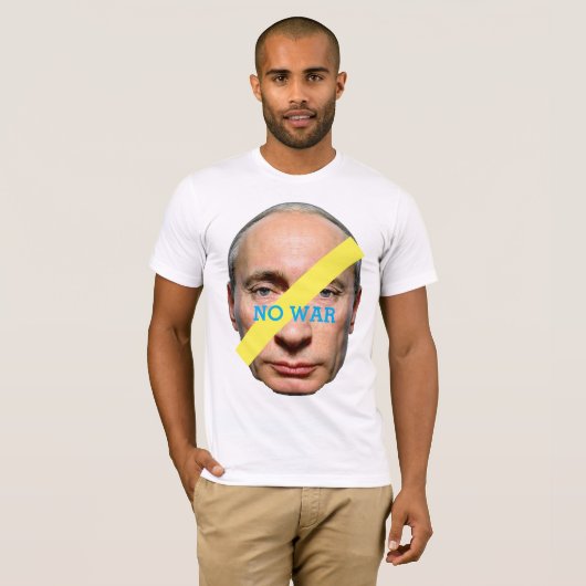 GEEN WAR PUTIN T-Shirt (Voorkant volledig)
