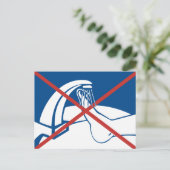 Geen wasgoed in de gootsteen, Thailand Briefkaart (Staand voorkant)