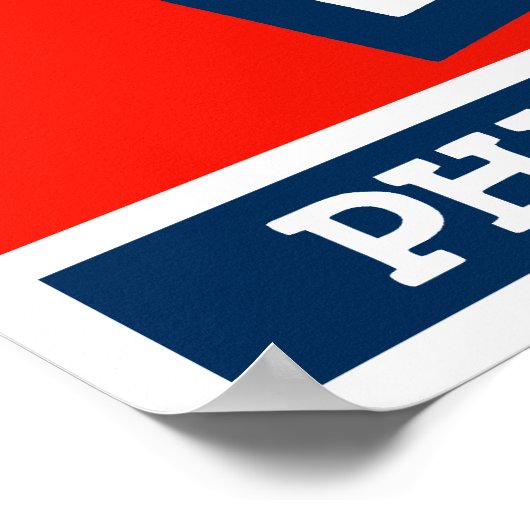 Geen water zonder Pistolen — WPA Poster (Hoek)