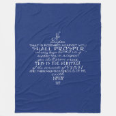 Geen Weapon Star van David Blue Fleece Deken (Voorkant)