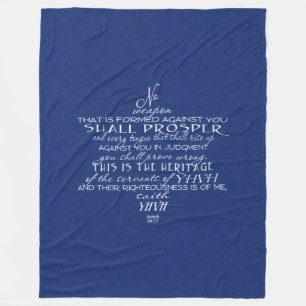 Geen Weapon Star van David Blue Fleece Deken