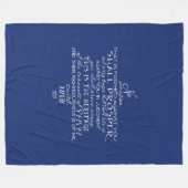 Geen Weapon Star van David Blue Fleece Deken (Voorkant (Horizontaal))