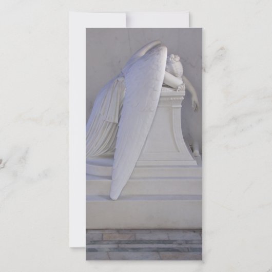 Geen weep alleen (zijdelings uitzicht) fotokaart (Voorkant)