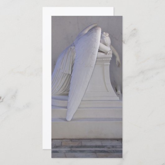 Geen weep alleen (zijdelings uitzicht) fotokaart (Voorkant / Achterkant)