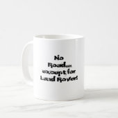 Geen weg, behalve Mok landbedekking (Voorkant links)