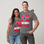 Geen weg behalve Noorwegen Shirt (Unisex)