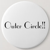 Geen weg naar Jose Ronde Button 6,0 Cm (Voorkant)