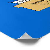 Geen weg poster (Hoek)