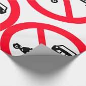 Geen wegkenteken voor voertuigen cadeaupapier