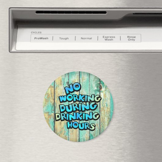 Geen werk tijdens Drink uren Magneet (Insitu (Vaatwasser))