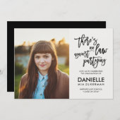 Geen wet tegen het uitnodigen van Afstuderen voor  Kaart (Voorkant / Achterkant)