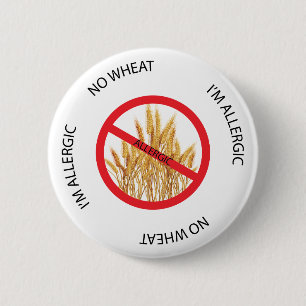 Geen Wheat Allergy Alert Button
