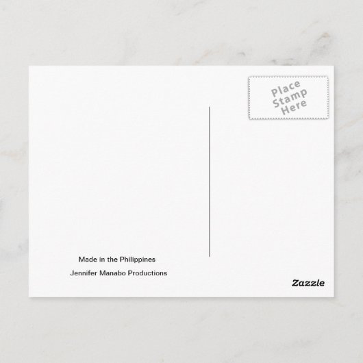 Geen Whining! Briefkaart (Achterkant)