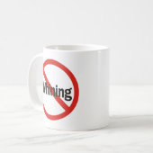 Geen Whining Koffiemok (Voorkant links)