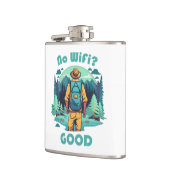 Geen Wifi Goede Backpacker Heupfles (Links)