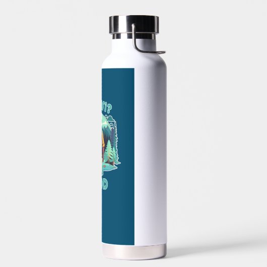 Geen Wifi Goede Backpacker Waterfles (Links)