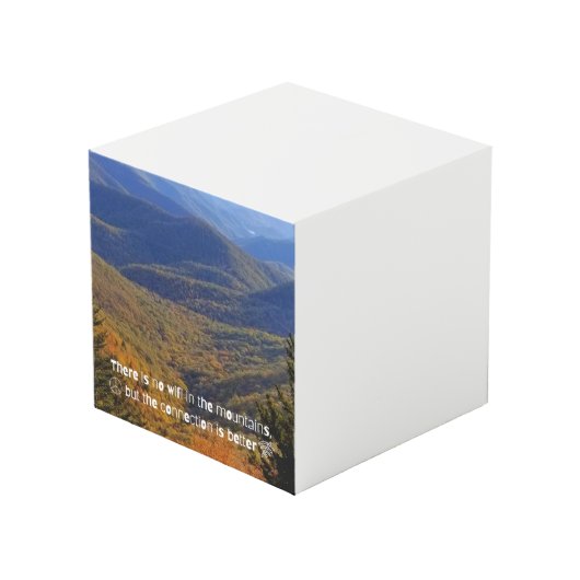 Geen WIFI Kubus (Voorkant hoekig)