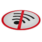 Geen WIFI Snijplank (Hoek)