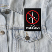 Geen Windparken - Geen Windturbines Button (Insitu)